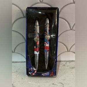 Marvel Avengers - Decorative Pens - Set Of 2‎ - Black Ink